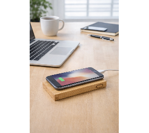 מטען נייד אקולוגי מבמבוק 5000mAh